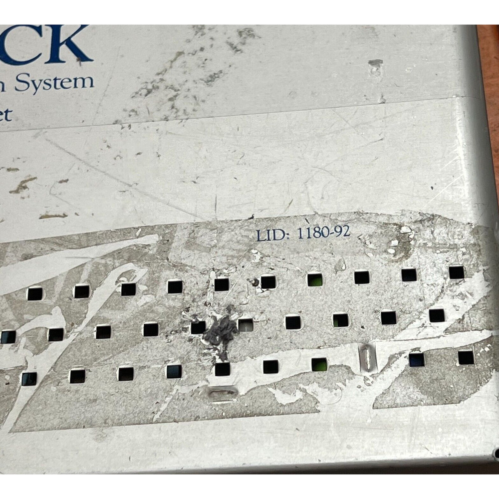 Zimmer Free-Lock Compression Hip Fixation System Instrumentation Set FOR PARTS - Picture 4 of 7